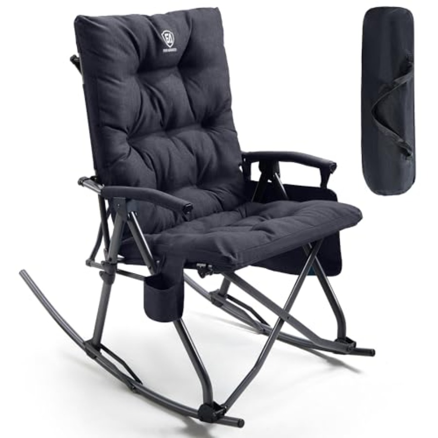 EVER ADVANCED Oversized Foldin - Outdoor Camping Rocker review and price