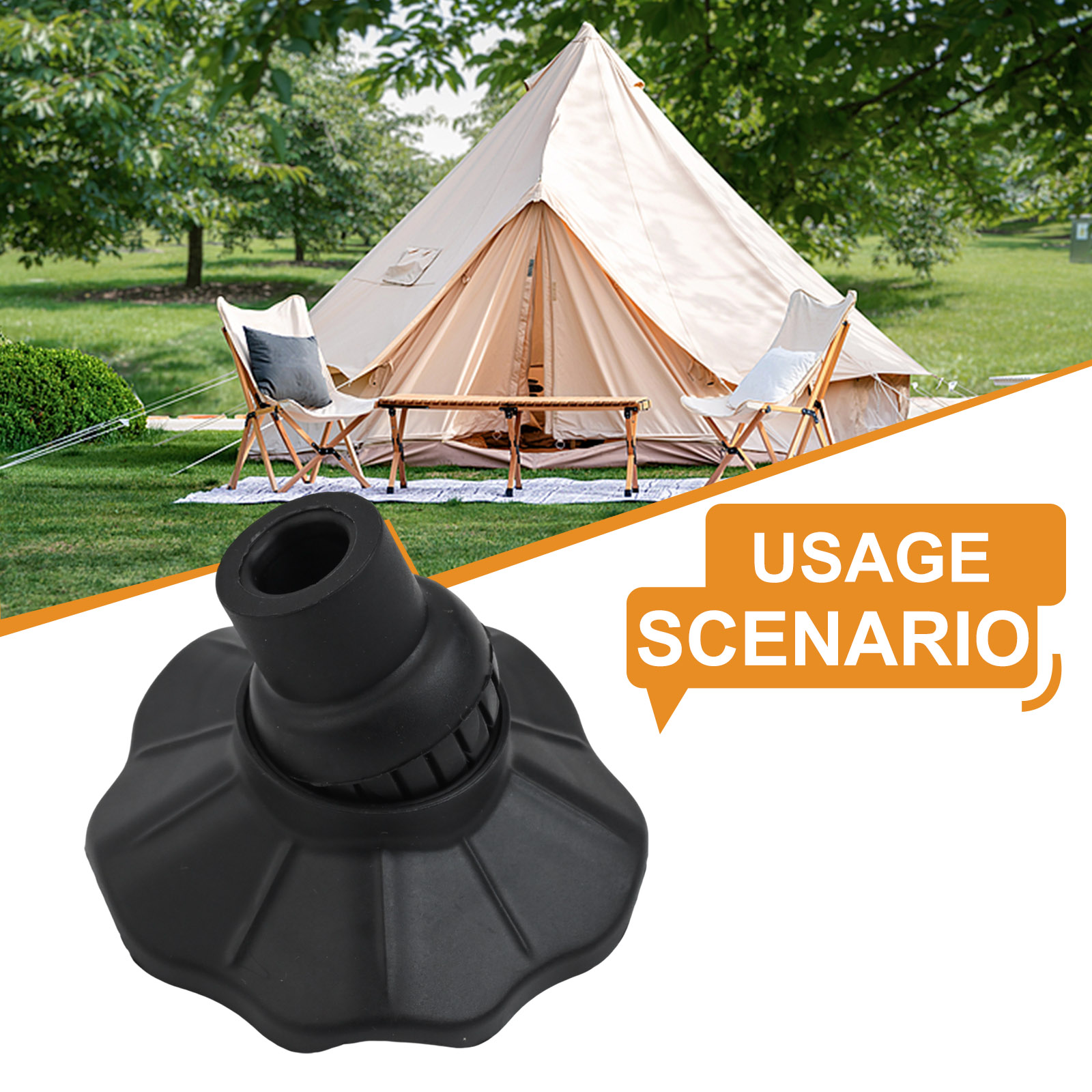 4pcs Outdoor Camping Chair Foo - Outdoor Camping Rugs review and price