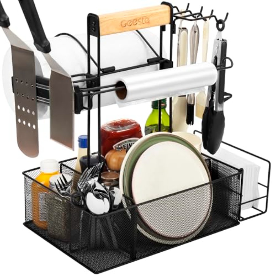 Grill Caddy for Outdoor Grill, - Outdoor Camping Ute review and price