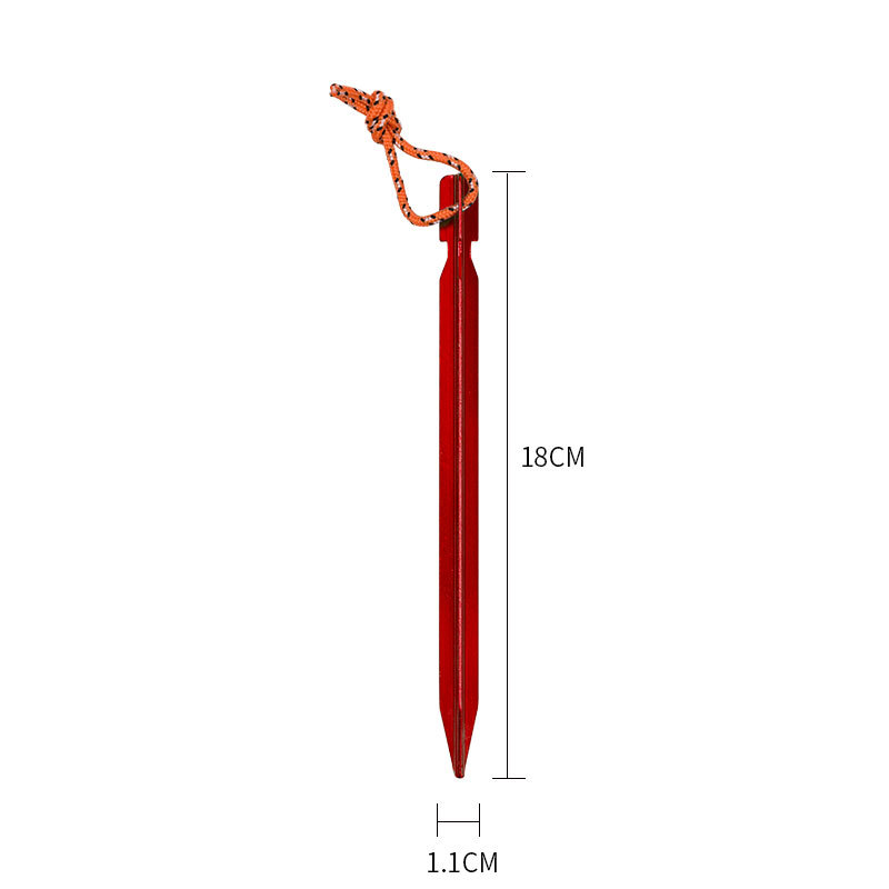 10Pcs/lot 18cm Aluminum Alloy  - Outdoor Camping Extension Cord review and price