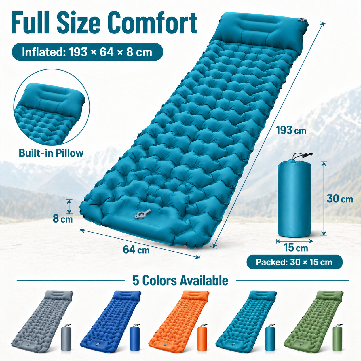 Ultralight Inflatable Camping  - Outdoor Camping Rugs review and price