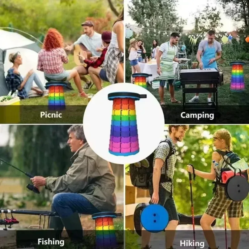 Portable Plastic Folding Teles - Outdoor Camping Chairs review and price