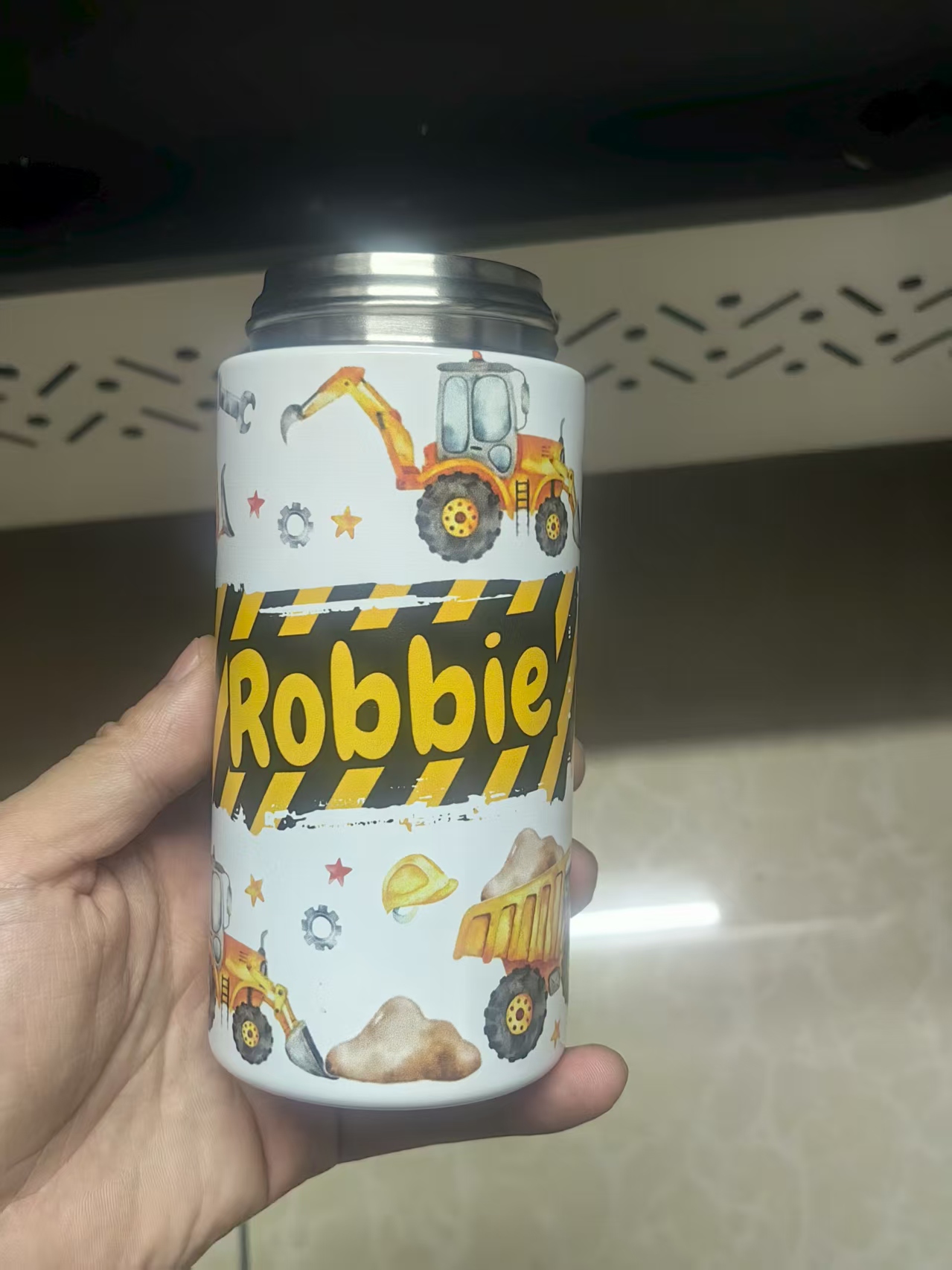Tumbler Thermos Cup Milky Whit - Vacuum Insulated Flask review and price