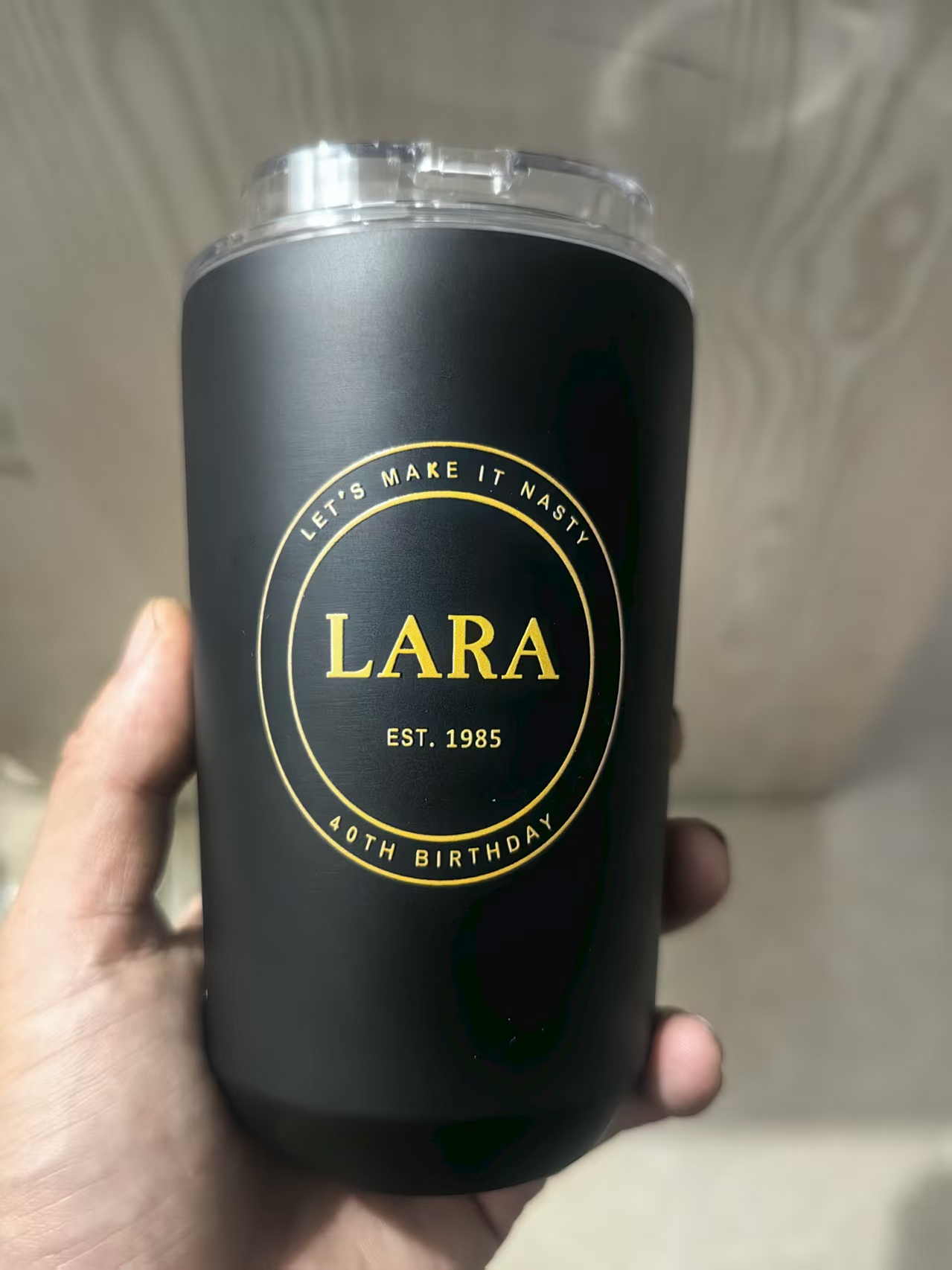 Tumbler Thermos Cup Milky Whit - Vacuum Insulated Flask review and price