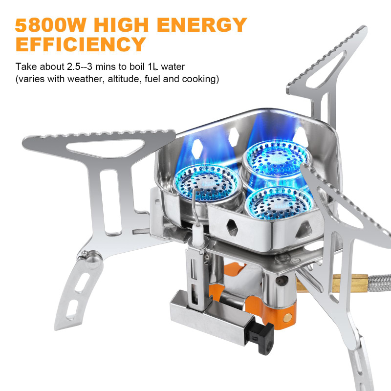 5800W High-Power Camping Gas S - Outdoor Gas Camping Oven review and price