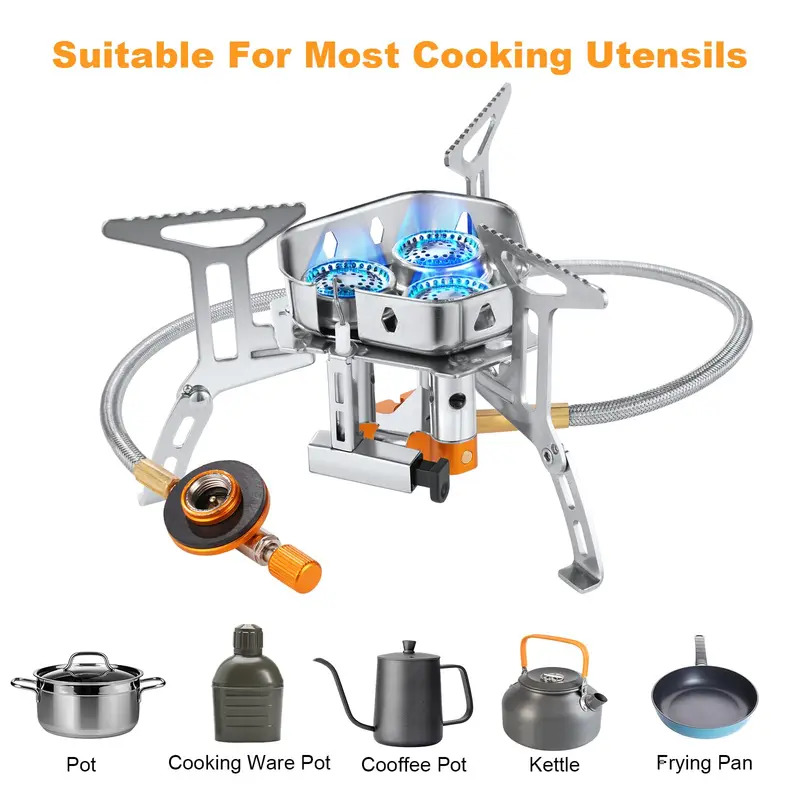 5800W High-Power Camping Gas S - Outdoor Gas Camping Oven review and price