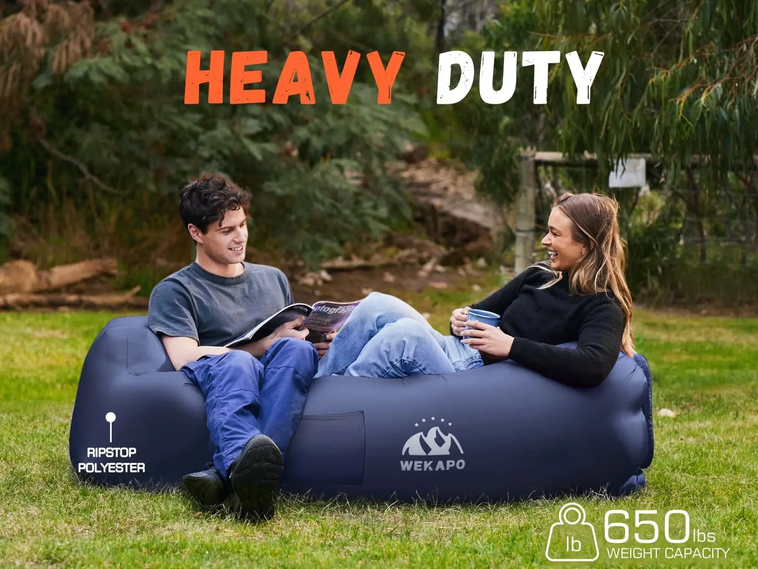 Inflatable Sun Lounger, Air So - Outdoor Camping Furniture review and price